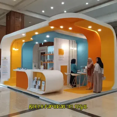Booth Pameran 3x3 Tegal